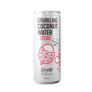Bonsoy Beverage Co. - Sparkling Coconut Water Lychee 320ml x 12 (carton)