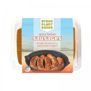 Byron Plant Based - 100% Plant Based Spicy Italian Sausage