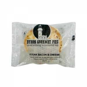 Byron Gourmet Pies - PIE Steak, Bacon & Cheese (FROZEN)