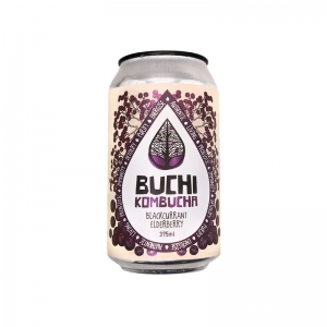 Buchi Kombucha - Blackcurrant Elderberry Can 375ml