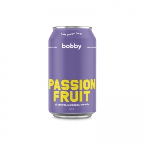 Bobby - Passionfruit Prebiotic Soft Drink 330ml