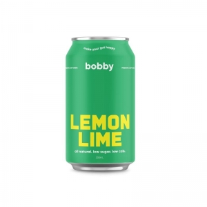Bobby - Lemon Lime Prebiotic Soft Drink 330ml