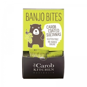 Carob - SULTANA BITES Banjo (Lime Green) 20g x 45 (Carton)