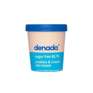 Denada - Cookies & Cream Ice Cream 475ml x 6 (FROZEN) (Carton)