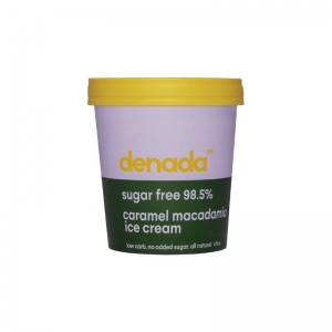 Denada - Caramel Macadamia Ice Cream 475ml x 6 (FROZEN) (Carton)