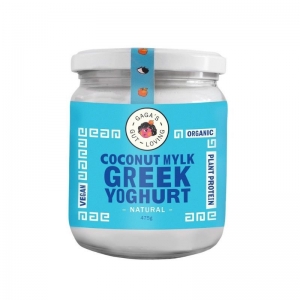 Gaga Fermented - NATURAL COCONUT MYLK Greek Yogurt (BLUE) 500g x 6 (Carton)  Ref