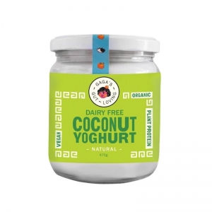 Gaga Fermented - COCONUT NATURAL Yogurt (GREEN) 500g x 6 (Carton) Refrigerated