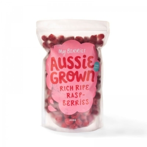 My Berries - Aussie Grown Rich Ripe Raspberries 800g