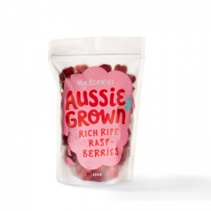My Berries - Aussie Grown Rich Ripe Raspberries 300g