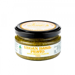Naked Byron - Vegan Basil Pesto with Cheesy Flavour 180g x 6 (Carton)