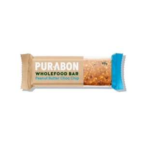 Purabon - Wholefood Bars- Peanut Butter Choc Chip 60g x 15 (Carton) 0203