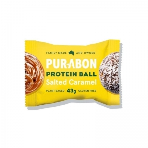 Purabon - Protein Balls - Salted Caramel 43g x 12 (Carton) 0411