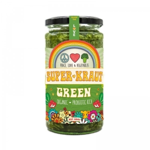 Peace Love & Vegetables - SuperKraut Green 6 x 650g (Carton) (Refrigerated)