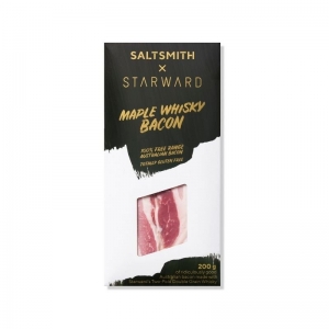 Saltsmith - Maple Whisky Bacon 5 x 200g BLACK (Case) (Refrigerated)