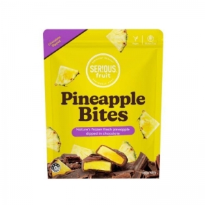 SER!OUS Fruit Bites - Choc Pineapple 8 x 250g (Carton) (FROZEN)