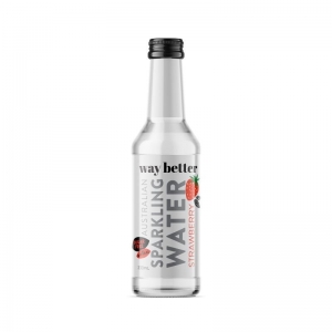 Way Better Drinks - Strawberry Sparkling Water 330ml x 12