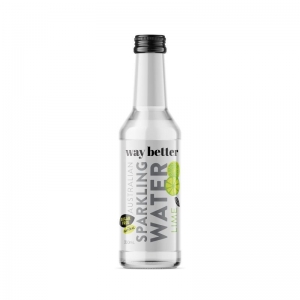 Way Better Drinks - Lime Sparkling Water 330ml x 12