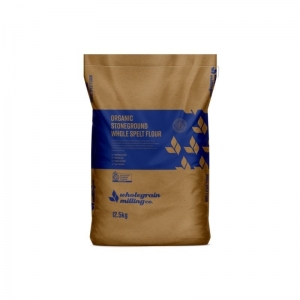 Wholegrain Milling Co - Organic Stoneground Whole Spelt Flour 12.5kg
