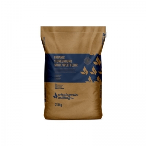 Wholegrain Milling Co - Organic Stoneground White Spelt Flour 12.5kg
