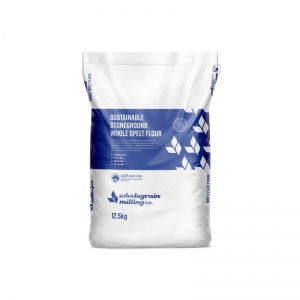 Wholegrain Milling Co - Sustainable Stoneground Whole Spelt Flour 12.5kg Bag