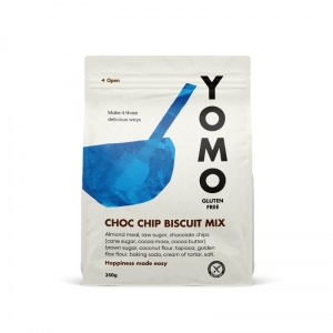 YOMO Gluten Free - Chocolate Chip Biscuit Mix 350g x 6 (Carton)