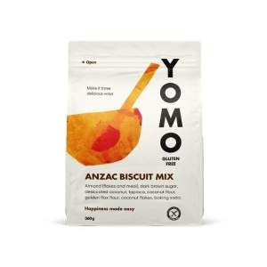 YOMO Gluten Free - ANZAC Biscuit Mix 360g x 6 (Carton)